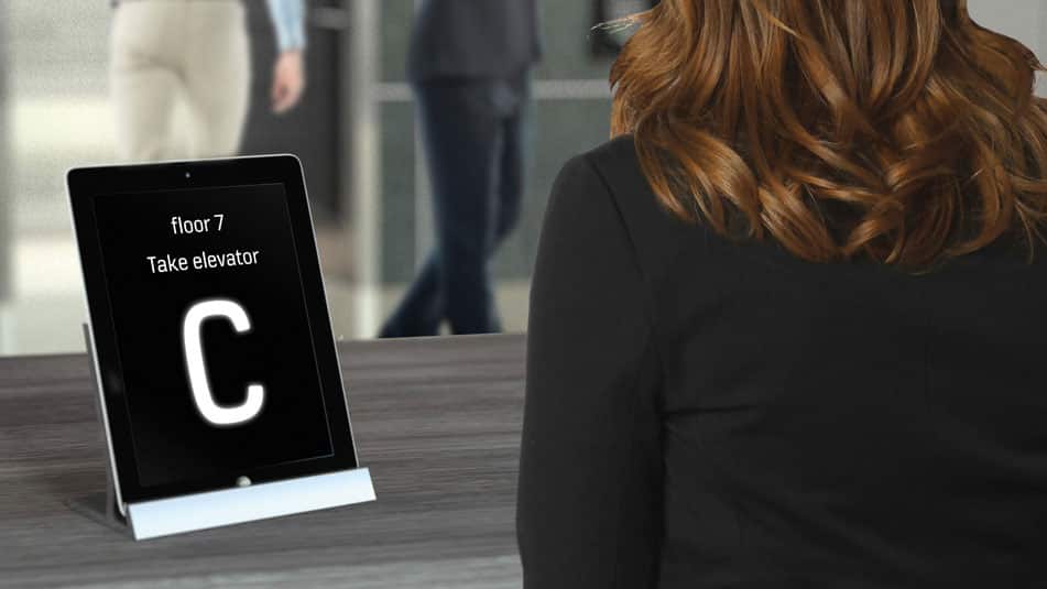 KONE Aufzüge Info Screen