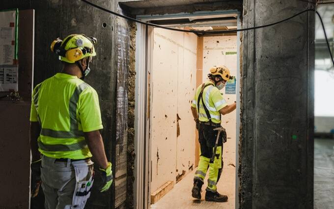 KONE Bauzeitaufzüge