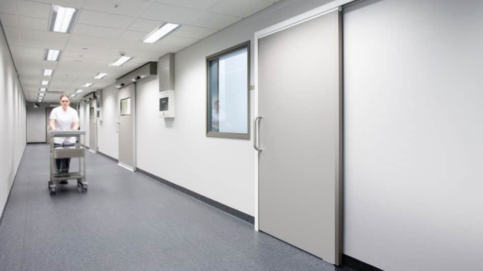 KONE Automatiktüren Labor und Krankenhaus