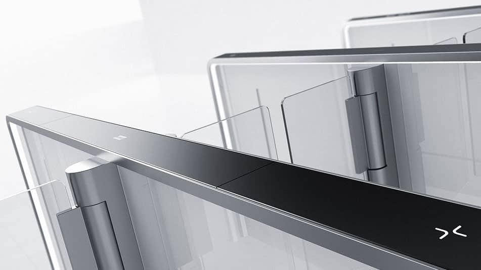KONE Turnstile 50 ist ideal für Bürosgebäude, Flughäfen und multifunktionale Gebäude.