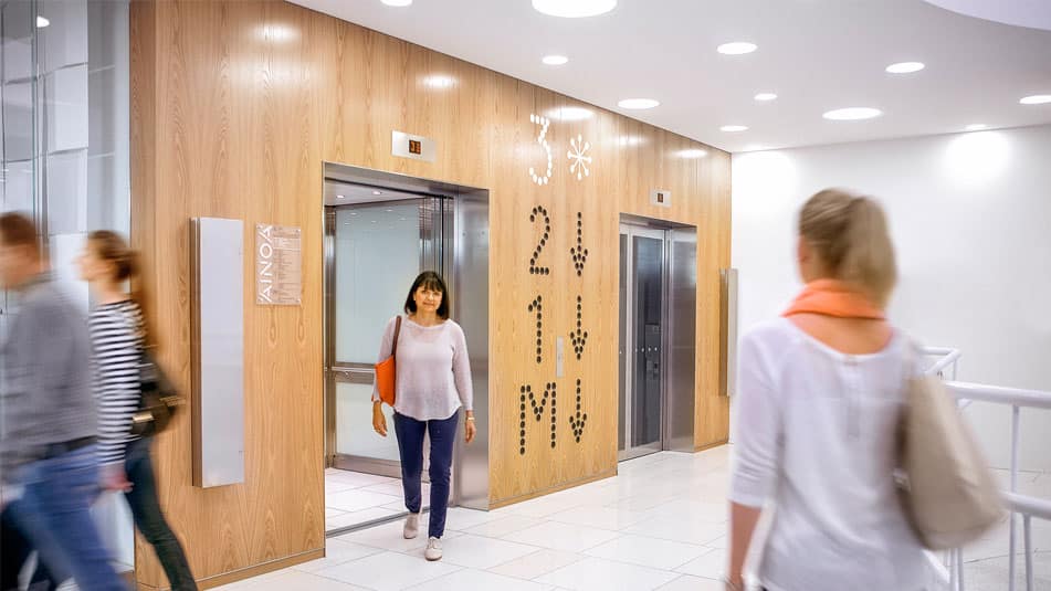 KONE Aufzüge Referenzen Shopping Center